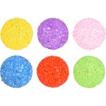 Flamingo Glitter ball 1 pcs 4 cm