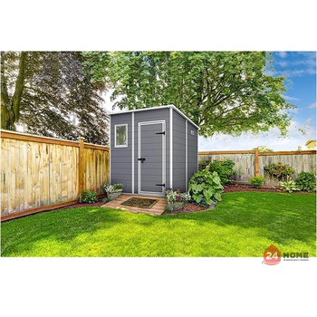 Image 1 of Keter Градинска барака Keter Manor Pent, сива 183x185 см