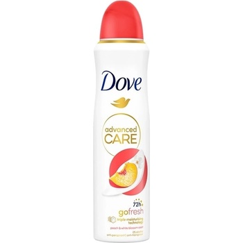 Dove Advanced Care Go Fresh Peach & White Blossom deo spray 150 ml