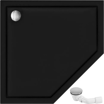 Image 1 of Rea Корито за душ кабина Rea Diamond Black 90x90 (REA-K8543)