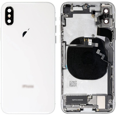 Apple iPhone XS Max - Zadní Housing - bílý s malými díly