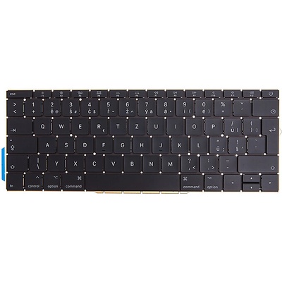 AppleMix Klávesnica pre Apple MacBook Pro Retina 13" A1708 (2016 - 2017 s klávesmi "F") - česká CZ verzia - kvalita A+