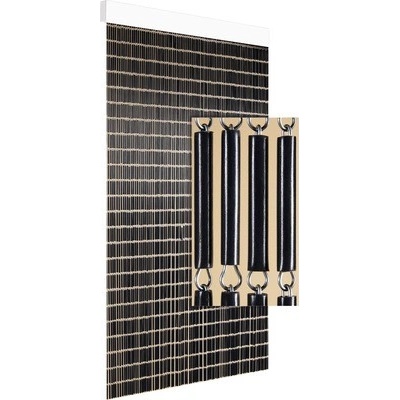 Záves na dvere HULZEN 90x210cm sivý