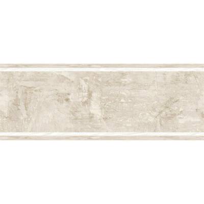 Samolepící bordura D 58-051-4, rozměr 5 m x 5,8 cm, betonová stěrka hnědá, IMPOL TRADE