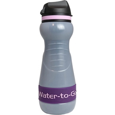 Water-To-Go Eco Active 0,55 l priehľadná fialová