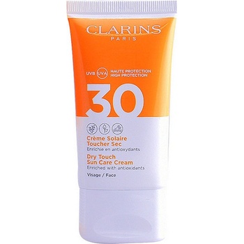Clarins zmatňujúci pleťový krém na opaľovanie SPF30 (Dry Touch Sun Care Cream) 50 ml