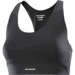 Salomon Дамски спортен сутиен Salomon Women's SHKout Core Bra Sports bra - Deep Black (114-3478-0214)