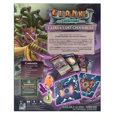 Clank! Catacombs Lairs & Lost Chambers EN