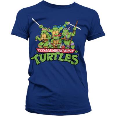 HYBRIS дамска тениска Костенурките Нинджа - Distressed Group - HYBRIS - NIC-5-TMNT005-H48-5