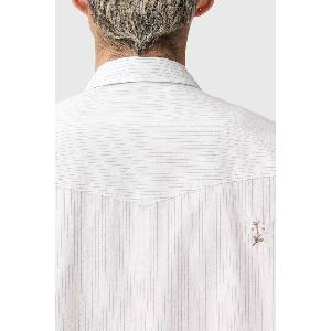 AllSaints Памучна риза PORTMAN (M024SE)