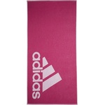 Adidas Swim Towel Large Pink/White - dress4less
