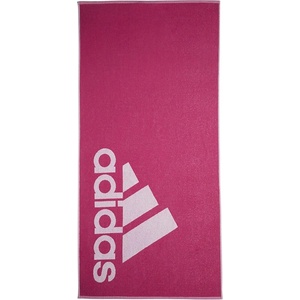 Adidas Swim Towel Large Pink/White - dress4less