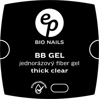 BIO nails BB Fiber THICK CLEAR jednofázový hypoalergenní gel 50 ml