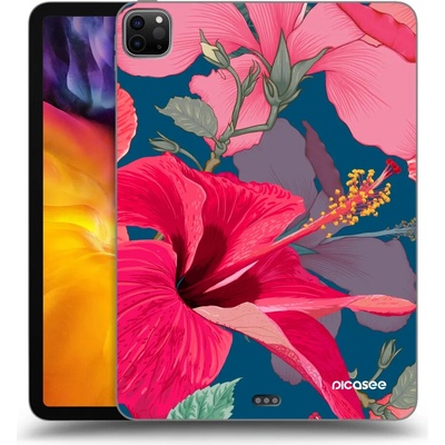 Picasee silikónový čierny obal Apple iPad 11 2022 M2 4.generace Hibiscus