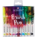 Akvarelové pera Ecoline Brush Pen 10 dílná sada
