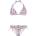 Protest Hazel Halter bikini - Pink (Canvas Off White)