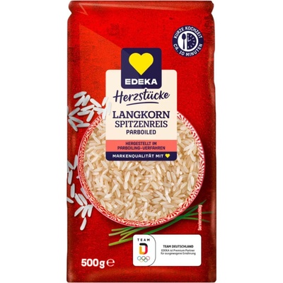 Edeka Parboiled rýže dlouhozrná předvařená 0,5 kg