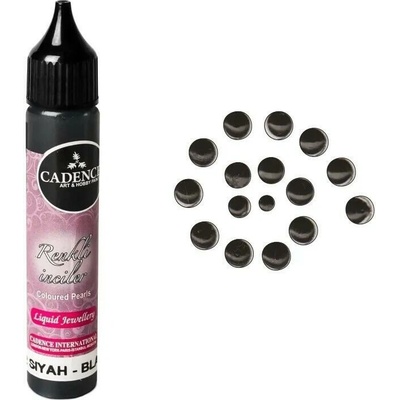Cadence Tekuté perly 25 ml černá 572 – Zboží Dáma