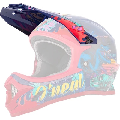 O'Neal Full Face каска O'neal Youth Visor Sonus Helmet Rex Bike helmet - Multi - размер One Size (851-1982-0111)