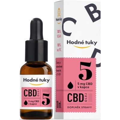 Hodné tuky CBD olej 15% 10 ml