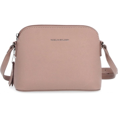 Noelia Bolger malá crossbody kabelka NB-0070 NUDE světle hnědá