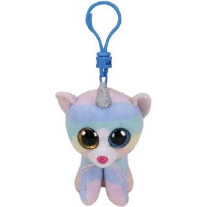 Ty Beanie Boo's Clip Heather Cat 8.5cm