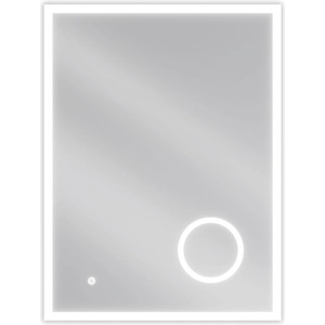 Mexen Kala осветено огледало за баня с козметично огледало 60 x 80 cm, LED 6000K, (9820-060-080-611-00)