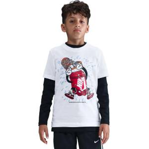 Nike Тениска k nsw tee boxy dunk