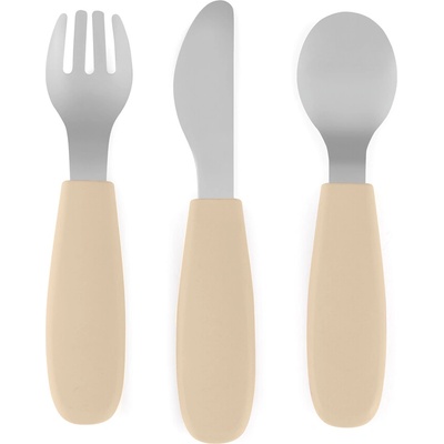 PetiteMARS Petite&MARS Sada príborov s nerezovej ocele Take&Match Desert Sand 12m+