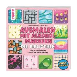 Ausmalen mit Alkoholmarkern - die Bibliothek (ISBN: 9783735882950)