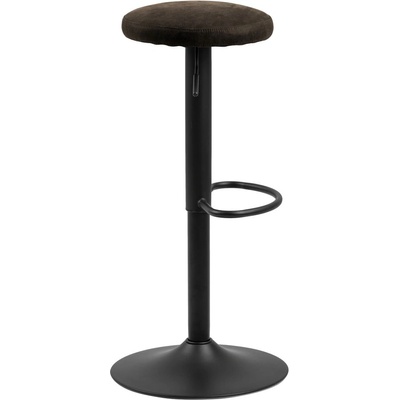 Actona Сив тапициран бар стол с регулируема височина (височина на седалката 62 cm) Finch - Actona (85631)