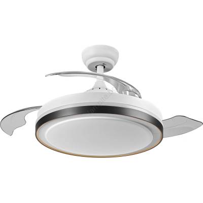 OSRAM - LED таванно осветително тяло с вентилатор CEILING FAN LED/66W/230V бяло + ДУ (P227845)