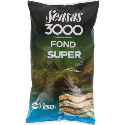 Sensas 3000 Krmivo Super Fond Rieka 1kg