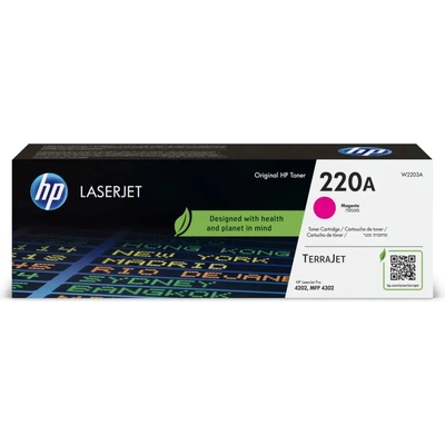 HP Оригиална касета за мастило hp w2203a Пурпурен цвят Лилав (0193808760280)