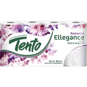 Tento Ellegance Pink Decor 8 ks