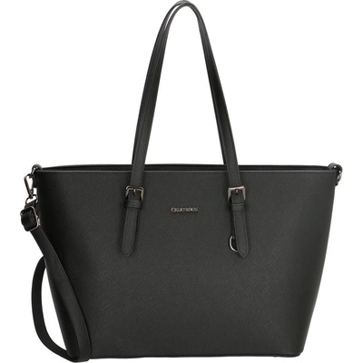 Charm London velká shopper kabelka na rameno „Misty“ Černá