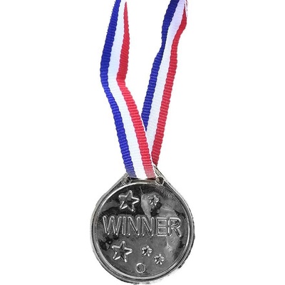 Medaile stříbrné, 6 ks v sáčku