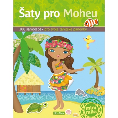 Šaty pro Moheu kniha samolepek