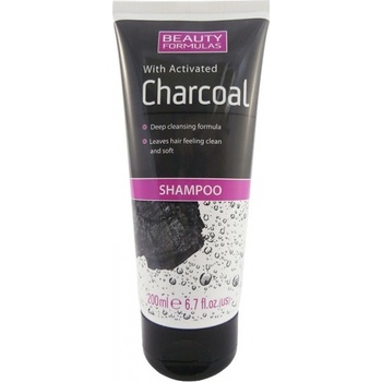 Beauty Formulas šampon s aktivním uhlím 200 ml
