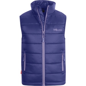 TROLLKIDS Детски синтетичен елек Trollkids Kids Trondheim Vest Synthetic vest - Dark Purple / Lavender - размер 116 (EU) (703-2400-0615)