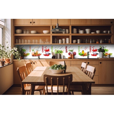 DIMEX ART Фототапет за кухня - подправка 420 x 60 см