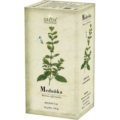 Grešík Meduňka bylinný čaj 30 x 1,5 g