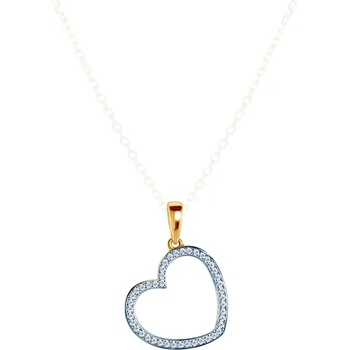 Image 1 of SAVICKI Висулка със сърце: злато. диаманти