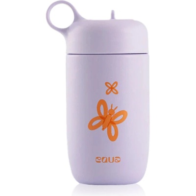 EQUA Kids неръждаема бутилка за вода за деца Butterfly 400ml