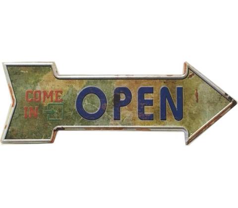 Ceduľa Open