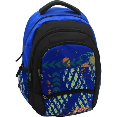 Herlitz Ученическа раница Zipper Pro, мотив Drift - Herlitz