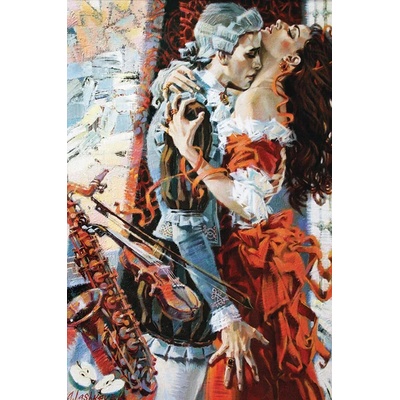 Gold Puzzle Collection - Puzzle Kiss retro - 1 000 piese