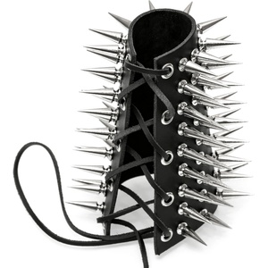 Black & metal Гривна Шипове 9 - bwz-721