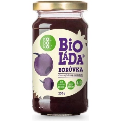 Koldokol Bioláda ovocná borůvka BIO 230 g