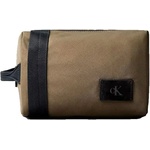 Calvin Klein Несесер Calvin klein Canvas wash bag - Brown (Deep Olive)